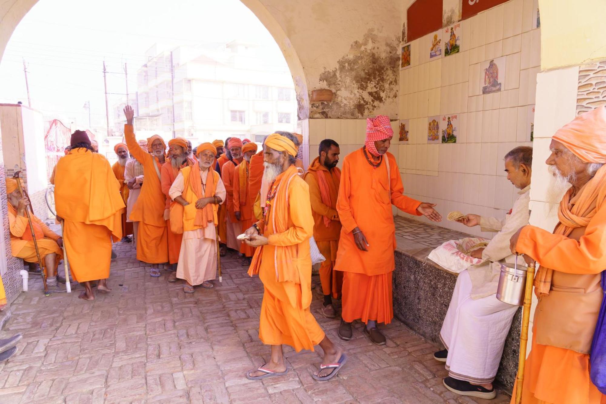 Hotel Shree Krishna Bhakti Ashram à Vrindāvan Extérieur photo